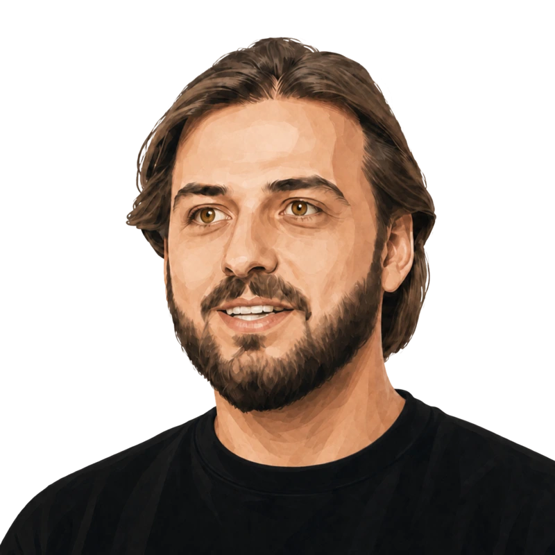 Ilustrowany portret Mateusza Szufla